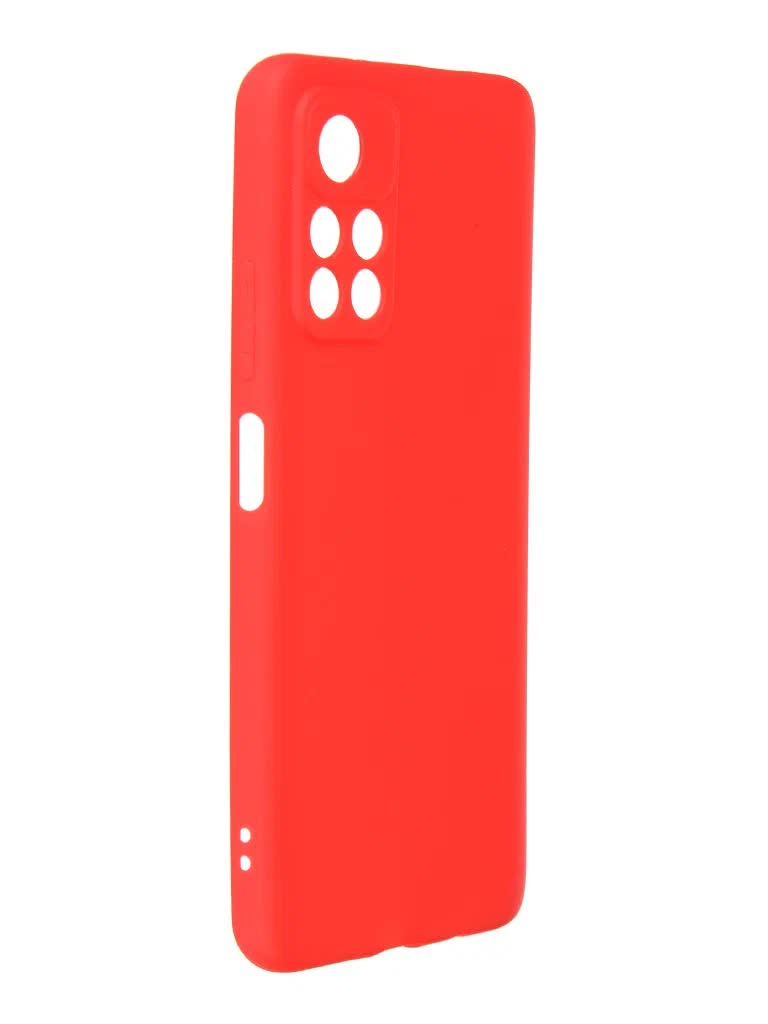 Чехол Zibelino для Xiaomi Poco M4 Pro Soft Matte Red ZSM-XIA-M4-PRO-CAM-RED