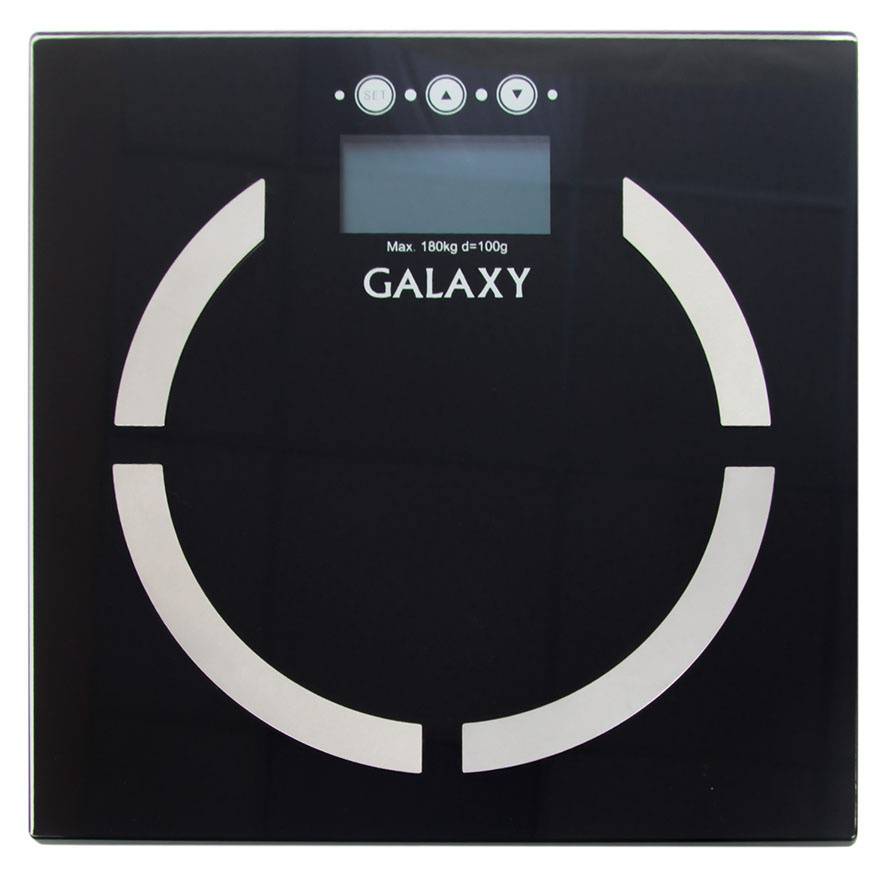 Весы напольные электронные Galaxy GL 4850 черный (гл4850)