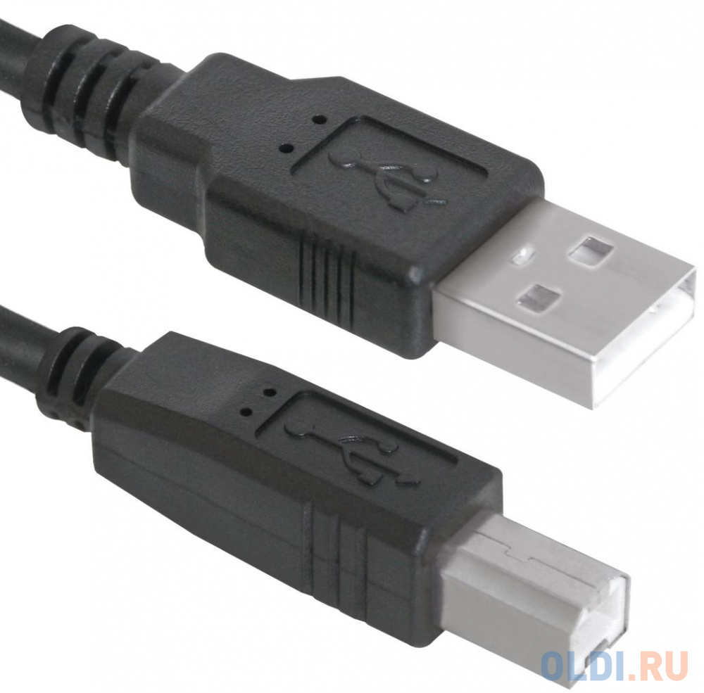 Кабель USB 2.0 AM-BM 5.0м Defender USB04-17 83765