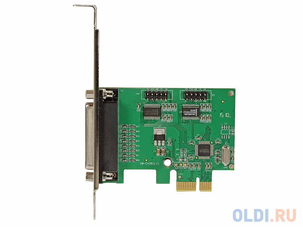 Контроллер ORIENT XWT-PE2S1PV2, PCI-E to COM 2-port + LPT 1-port (WCH CH382) Ret