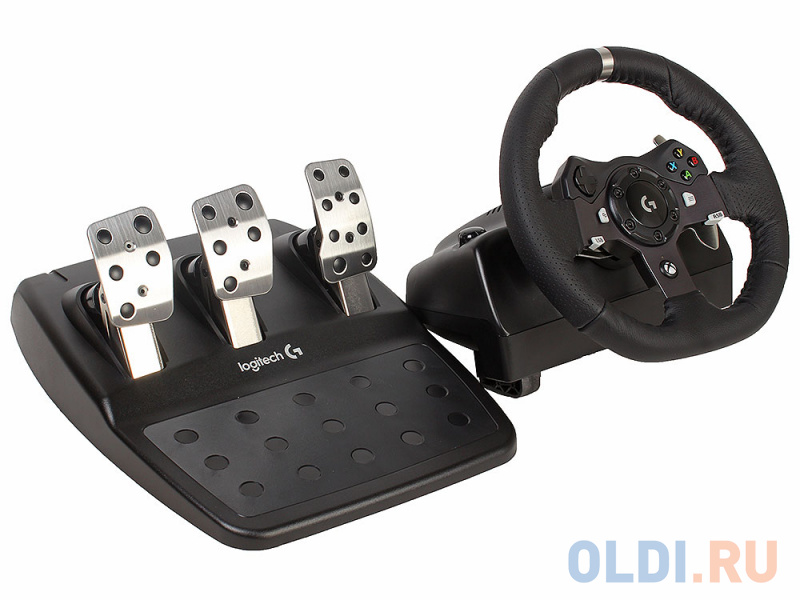 Руль (941-000123) Logitech G920 Driving Force Racing Wheel USB в Москвe