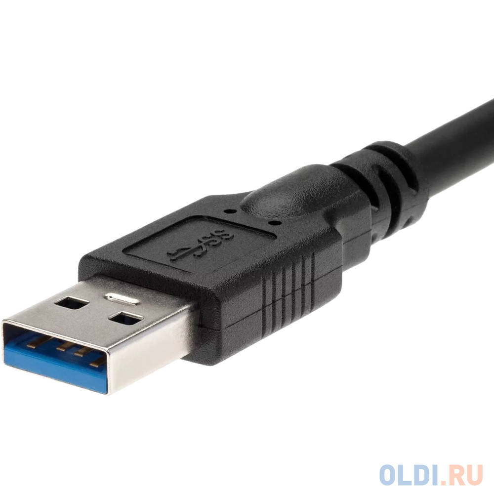 Кабель USB Type C USB 3.0 2м VCOM Telecom ACU401-2M круглый черный