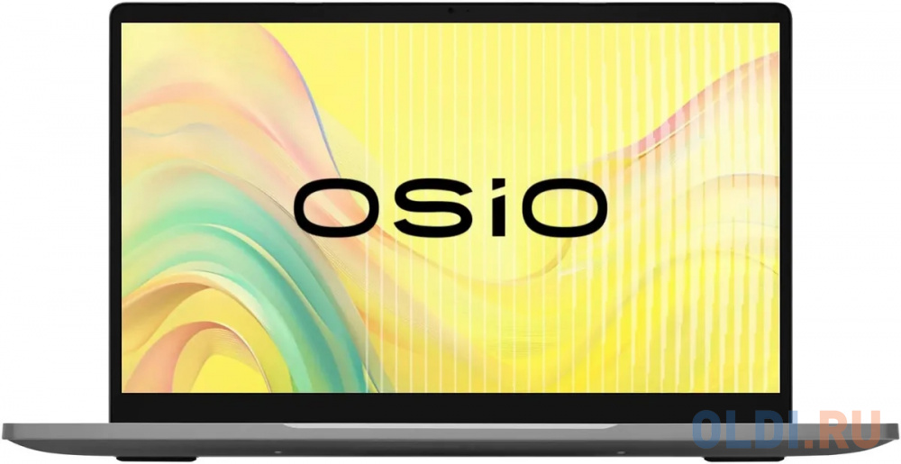 Ноутбук OSIO FocusLine F140a-002 14", 2023, IPS, AMD Ryzen 5 5560U 2.3ГГц, 6-ядерный, 8ГБ DDR4, 512ГБ SSD,  AMD Radeon, Windows 11 Home, серый