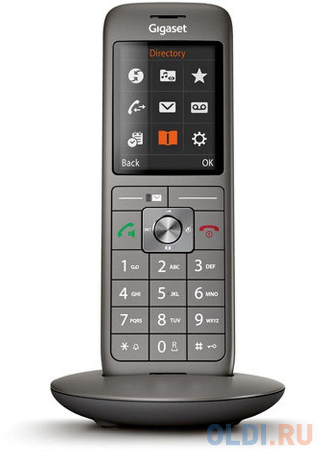 Трубка доп. Dect Gigaset CL660HX HSB RUS черный для CL660HX в Москвe