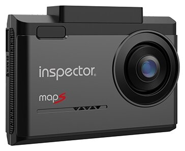 Видеорегистратор Inspector MapS, 155°, G-сенсор, GPS/ГЛОНАСС, радар-детектор, microSD (microSDXC)