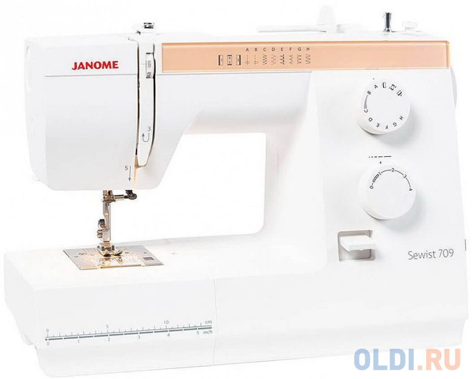 Швейная машина Janome Sewist 709 белый