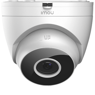 IP-камера IMOU IPC-T22A 2.8мм, купольная, 2Мпикс, CMOS, до 1920x1080, до 25кадров/с, ИК подсветка 30м, POE, -30 °C/+60 °C, белый (IPC-T22AP-0280B-IMOU)