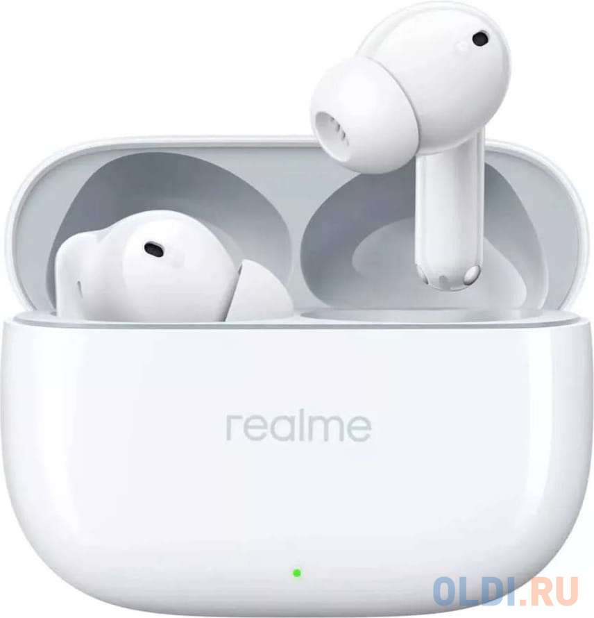 Наушники REALME Buds T300 RMA2302, Bluetooth, внутриканальные, белый [631209000024]