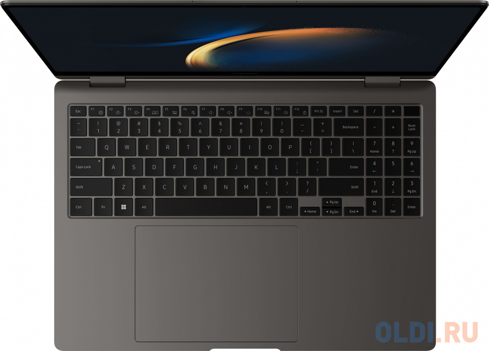 Ноутбук Samsung Galaxy Book 3 Pro 360 NP964 Core i7 1360P 16Gb SSD512Gb Intel Iris Xe graphics 16" AMOLED Touch 3K (2880x1800) Windows 11 Profess