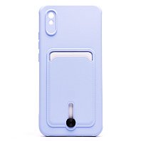 Чехол-накладка Activ SC304 для смартфона Redmi Xiaomi Redmi 9A/Redmi 9i, пластик, силикон, светло-голубой (208498)