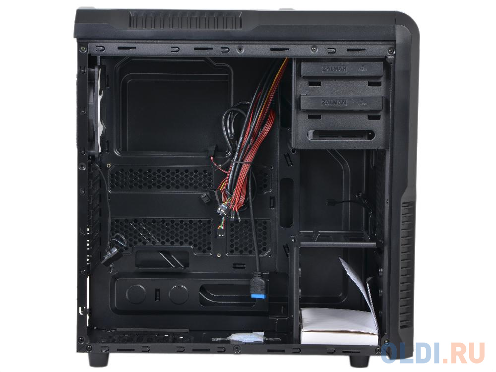 Корпус ATX Zalman Z3 Без БП чёрный