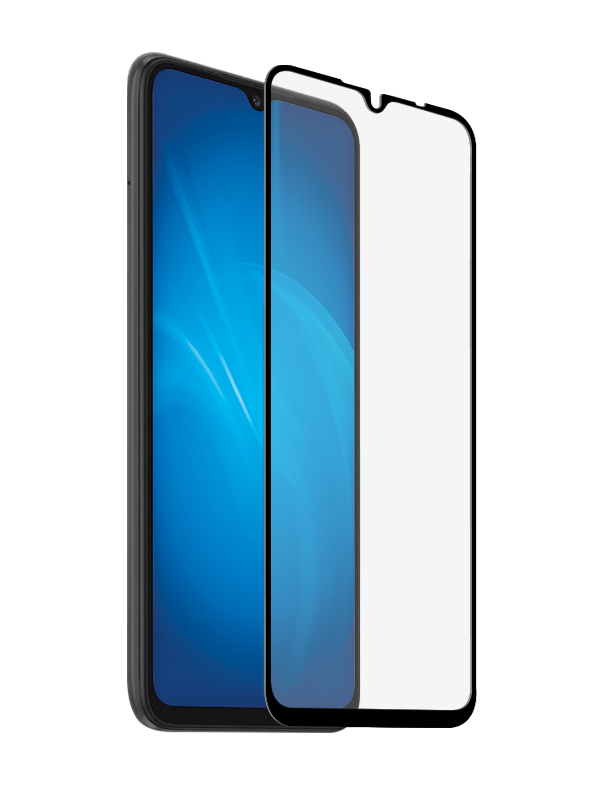 Защитное стекло mObility для Xiaomi Redmi 9A / 9C Full Screen 3D Full Glue Black УТ000024403