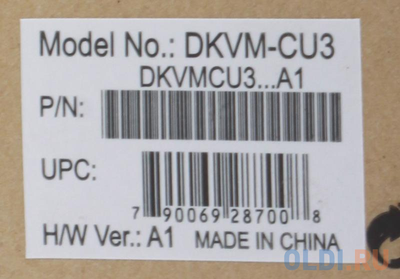 Кабель  D-Link DKVM-CU3 Кабель KVM длиной 3 м с разъемом USB