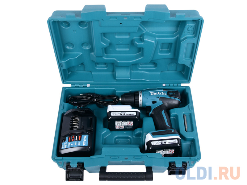 Аккумуляторная дрель-шуруповерт Makita DF347DWE