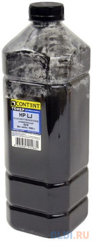 Content Тонер HP LJ универсальный 1010/1200/1160/4000/5000 Тип 2.5, 1кг, канистра