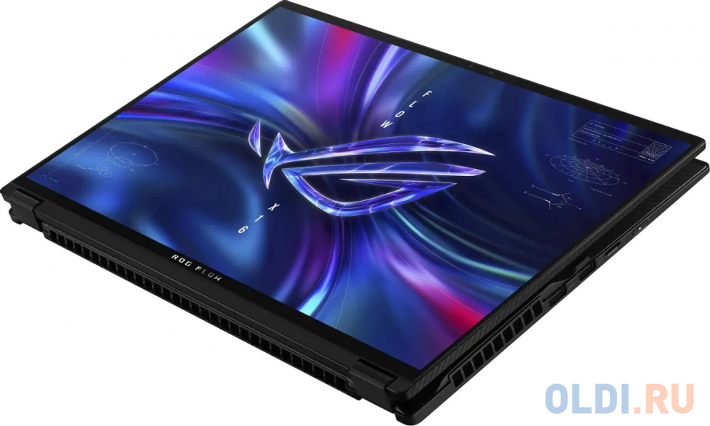 Ноутбук 16" IPS touch QHD+ ASUS ROG Flow X16 GV601VV-NF034 black (Core i9 13900H/16Gb/1Tb SSD/4060 8Gb/noOS) (90NR0D11-M00240)