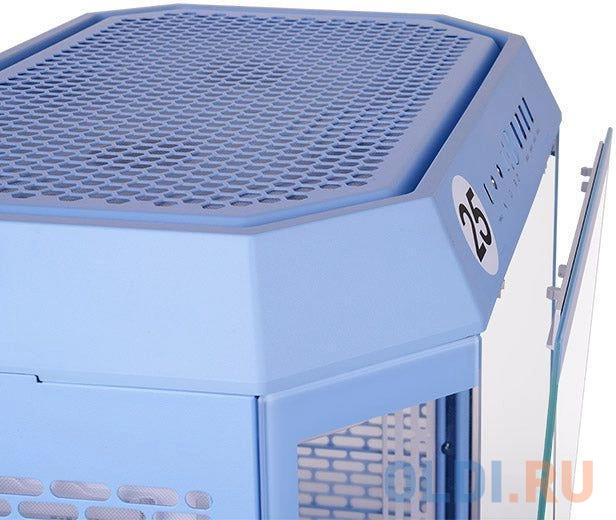 Корпус Thermaltake The Tower 600 голубой без БП ATX 13x120mm 9x140mm 4xUSB3.0 audio bott PSU