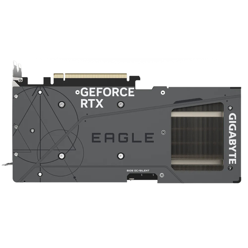 Видеокарта GigaByte nVidia GeForce RTX 4070Ti Super Eagle OC 16G 2610Mhz PCI-E 4.0 16384Mb 21000MHz 256-bit HDMI 3xDP GV-N407TSEAGLE OC-16GD