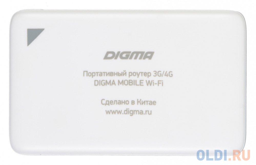 Модем 3G/4G Digma Mobile Wifi DMW1969 USB Wi-Fi Firewall +Router внешний белый