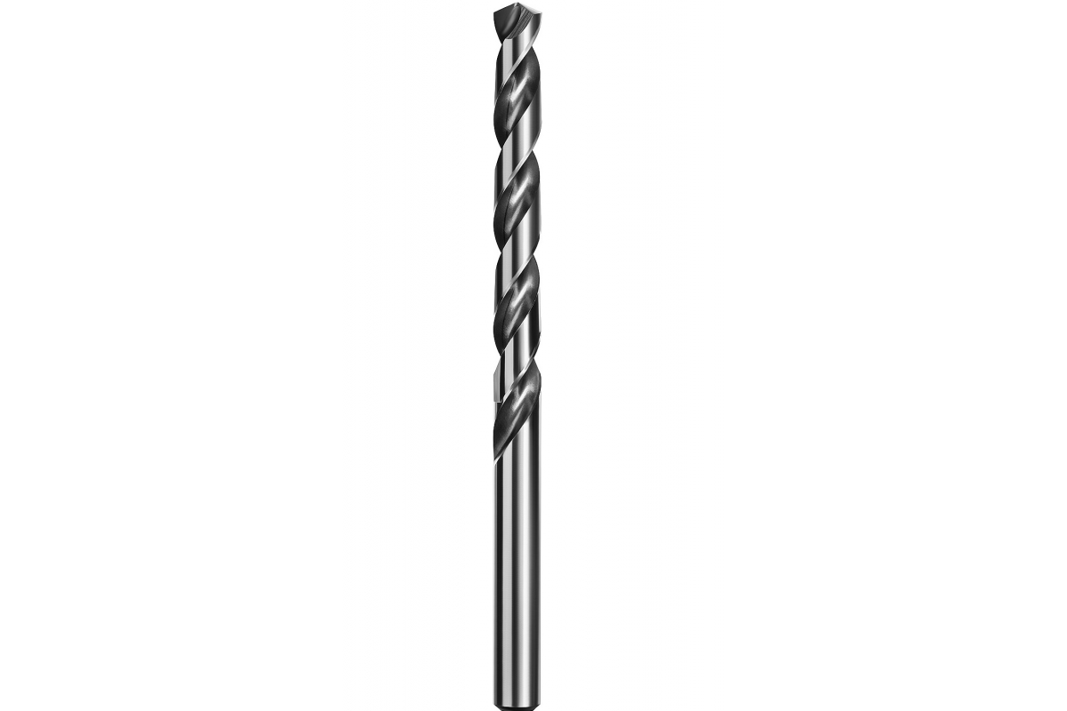 Сверло ⌀6 мм x 9.3 см, HSS-G, по металлу, Kraftool, 1 шт. (29651-6)
