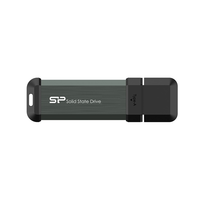 Внешний SSD Silicon Power MS70 500Gb, USB 3.2 Gen 2, серый (SP500GBUF3S70V1G)