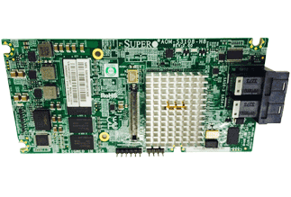 Модуль RAID Supermicro AOM-S3108M-H8, SAS/SATA 12G, 8-port (miniSAS HD), RAID 0/1/5/6/10/50/60, 2Gb, PCI-E Mezzanine, SGL