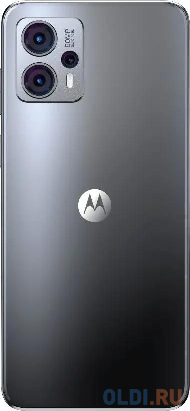 Смартфон Motorola XT2333-3 G23 128Gb 8Gb черный моноблок 3G 4G 2Sim 6.5" 720x1600 Android 13 50Mpix 802.11 a/b/g/n/ac NFC GPS GSM900/1800 GSM1900