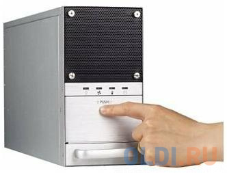 Серверный корпус mini-ITX Advantech IPC-6025BP-27ZE 270 Вт серебристый чёрный