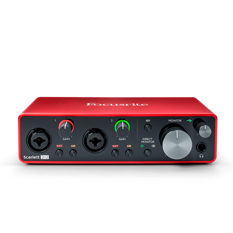 Аудиоинтерфейс Focusrite Scarlett 2i2 3rd Gen