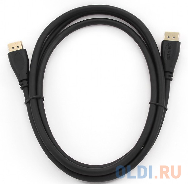 Кабель DisplayPort 3м Gembird CC-DP-10 круглый черный