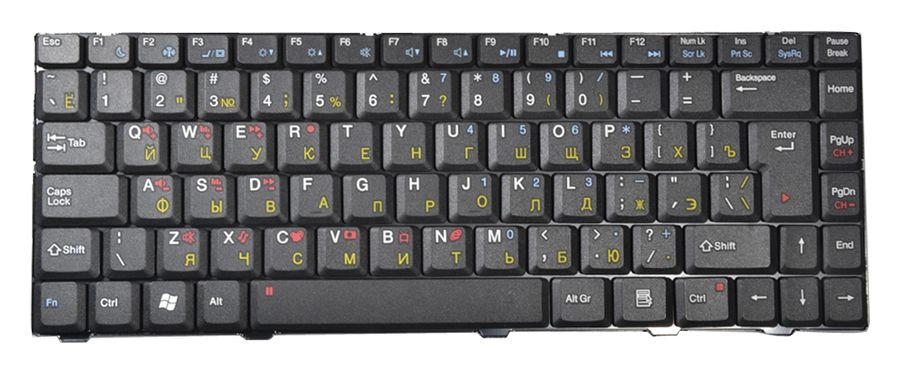 Клавиатура Pitatel для ноутбука Asus V1, V1J, V1Jp, V1S, V1S-1A Series, черный