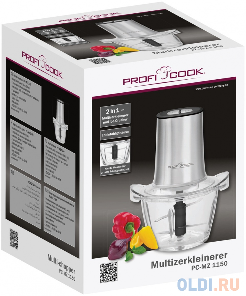 Измельчитель Profi Cook PC-MZ 1150 inox