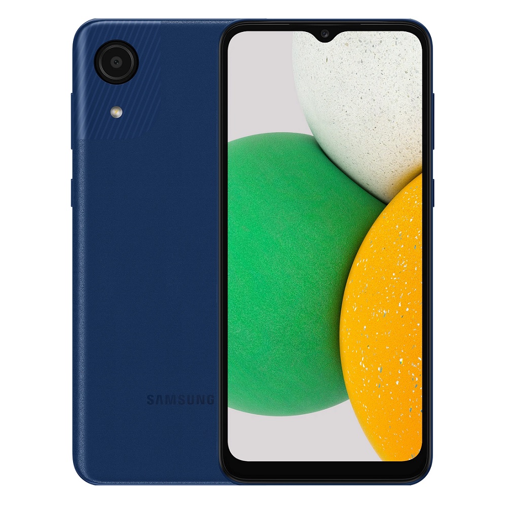 Смартфон Samsung Galaxy A03 Core 2/32Гб синий (SM-A032F/DS)