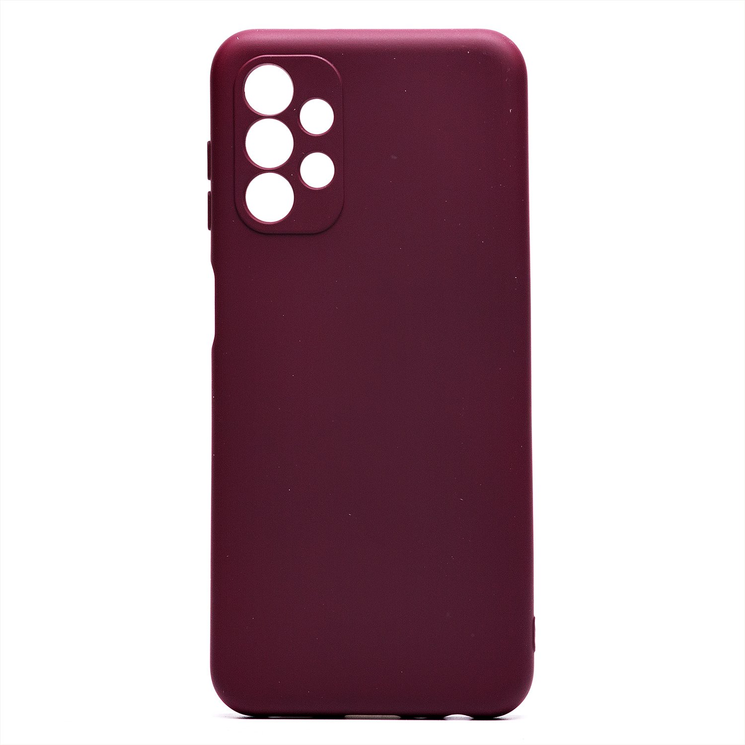 Чехол-накладка Activ Full Original Design для смартфона Samsung Galaxy A13 4G, силикон, бордовый (208990)