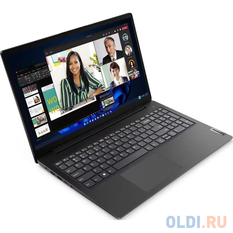 Ноутбук 15.6" TN FHD Lenovo V15 G4 AMN black (AMD Ryzen 5 7520U/8Gb/256Gb SSD/VGA int/noOS) ((82YU000GPS))