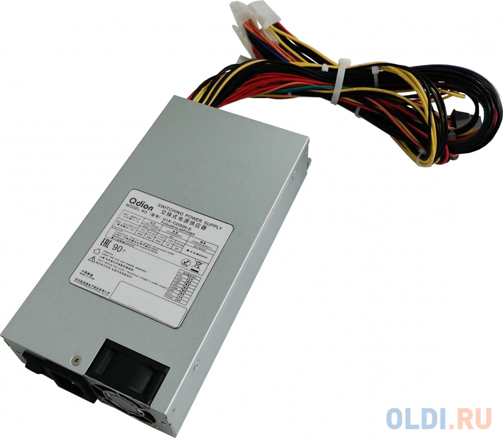 Блок питания серверный/ Server power supply Qdion Model U1A-C20500-D P/N:99SAC20500I1170110 1U Single Server Power 500W Efficiency 80 Plus Silver, Cab в Москвe