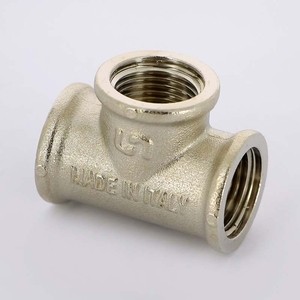 Тройник Uni-Fitt В 1/2'' никелированный (615N2220) в Москвe