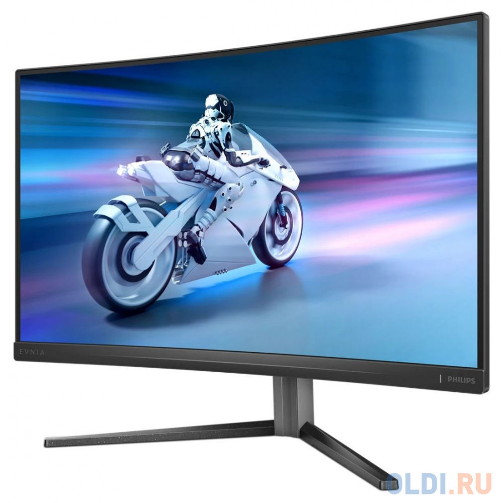 Монитор LCD 27'' 16:9 1920х1080(FHD) VA, Curved, nonGLARE, 280 Hz, 300 cd/m2, H178°/V178°, 3000:1, 80M:1, 16.7M, 1ms, 2xHDMI, DP, Height adj