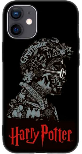 Чехол-накладка Deppa Harry Potter для смартфона Apple iPhone 12 mini, пластик, черный (124085)