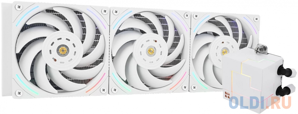 Система жидкостного охлаждения Thermalright Core Matrix 360 White, радиатор 240 мм, 2150 об/мин, 27 дБА, PWM, белая