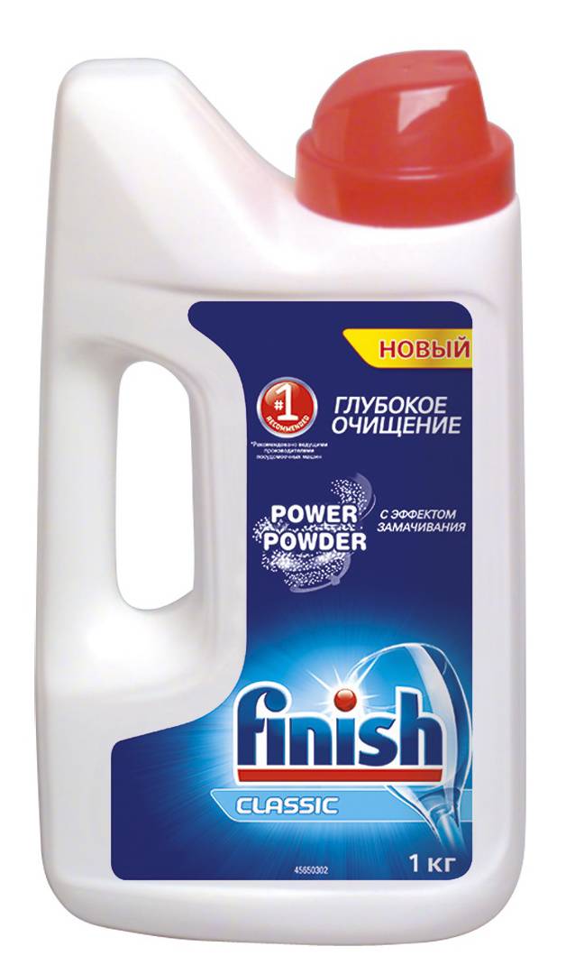 Порошок Finish Classic Power 1кг без отдушки (3017256)