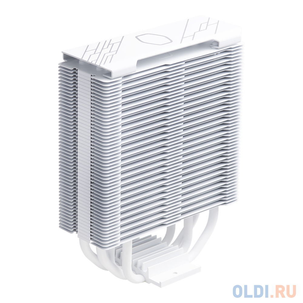 Кулер для процессора/ Cooler Master Hyper 212 Halo White (150W, 4-pin, 154mm, tower, Al/Cu, fans: 1x120mm/51.88CFM/27dBA/2050rpm, White, 1700/1200/115 в Москвe