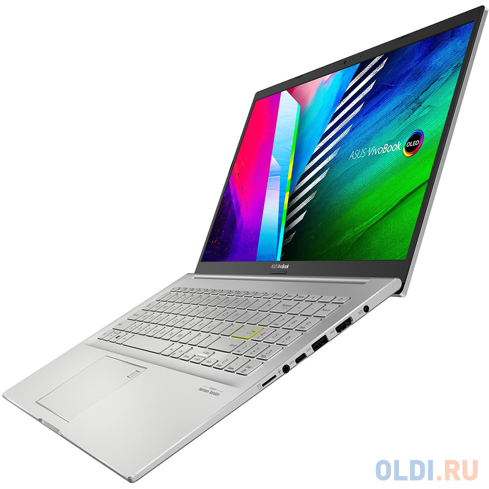 ASUS VivoBook 15 K513EA-L1897W Intel Core I7-1165G7/16Gb/512Gb SSD/15.6" FHD OLED (1920x1080)/WiFi /BT/Cam/ILLUMINATED KB/Windows 11 Home/1.8Kg/ в Москвe