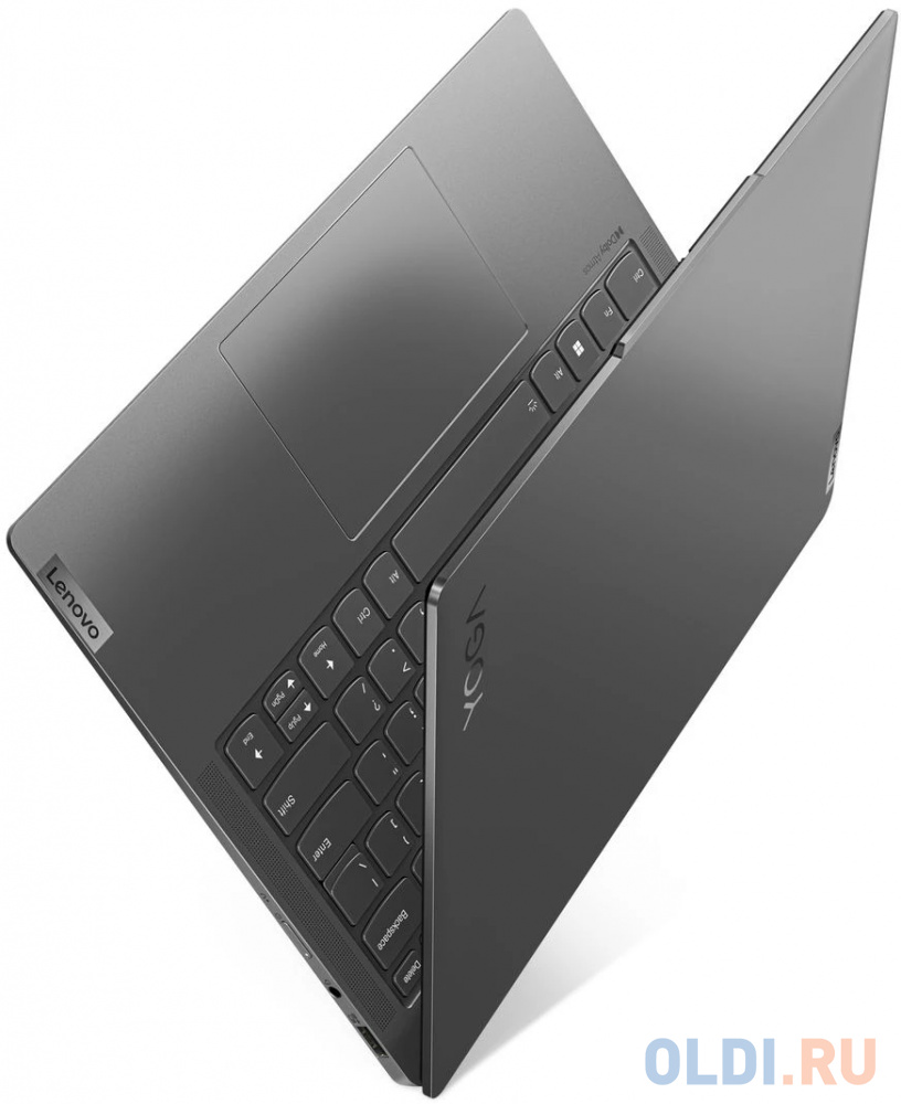 Ноутбук/ Lenovo Yoga Slim 6 14IAP8 14"(2240x1400 IPS)/Intel Core i5 1240P(1.7Ghz)/16384Mb/512SSDGb/noDVD/Int:Intel Iris Xe Graphics/Cam/BT/WiFi/6