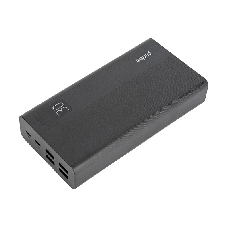 Внешний аккумулятор Perfeo Power Bank Mountains 30000mAh Black PF_D0161