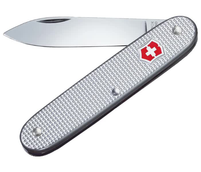 Нож Victorinox Pioneer, 93 мм, 1 функция, серебристый