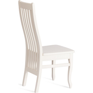 Стул TetChair Стул DOLCE жёсткое сидение, бук, мдф, 40х46х100см, Ivory white