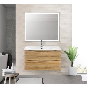 Тумба с раковиной BelBagno Acqua 100 rovere rustico (ACQUA-1000-2C-SO-RR, BB1000/455-LV-MR-ALR) в Москвe