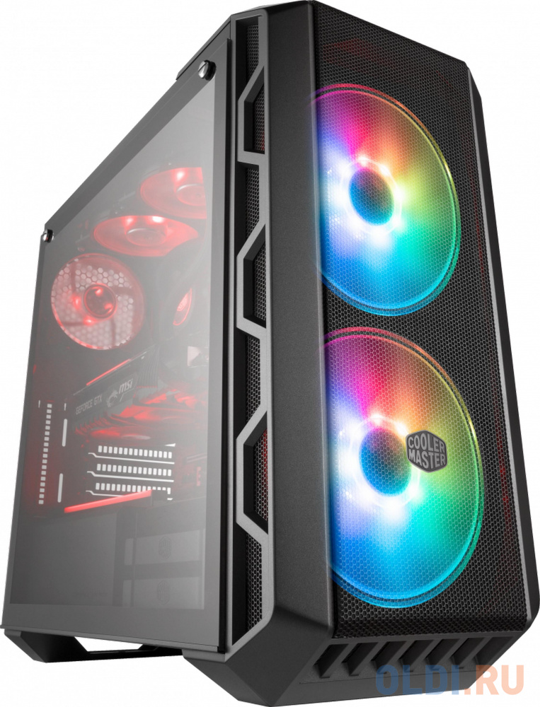 Корпус E-ATX Cooler Master MasterCase H500 ARGB Iron Grey Без БП серый