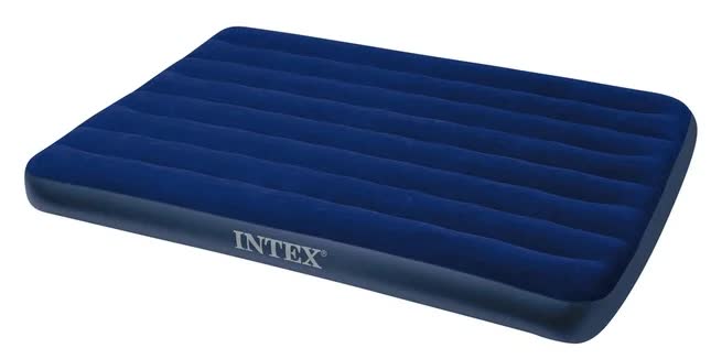 Кровать INTEX DURA-BEAM CLASSIC DOWNY, Full, флок, 64758, 137x191x26